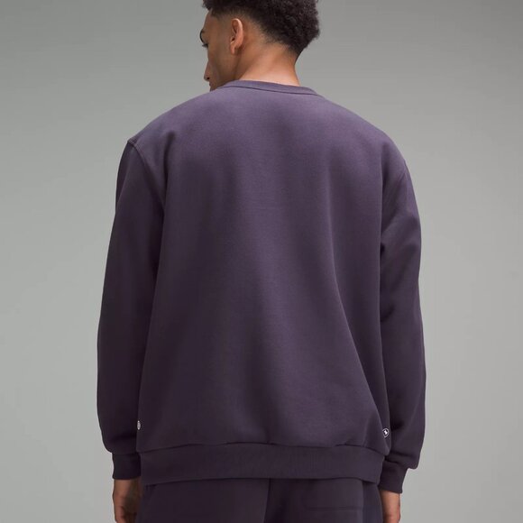 lululemon Men's Team Canada Steady State Crew CPC Logo ATMOSPHERIC PURPLE Sz S - Picture 2 of 5